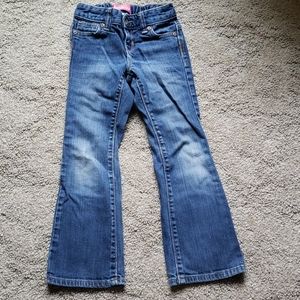Girls size 5 Old Navy boot cut jeans